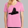 Ladies Core Cotton V Neck Tee Thumbnail