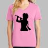Ladies Core Cotton V Neck Tee Thumbnail