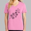 Ladies Core Cotton V Neck Tee Thumbnail