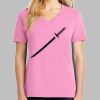 Ladies Core Cotton V Neck Tee Thumbnail