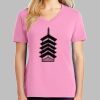 Ladies Core Cotton V Neck Tee Thumbnail
