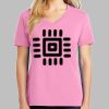 Ladies Core Cotton V Neck Tee Thumbnail
