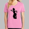Ladies Core Cotton V Neck Tee Thumbnail