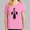 Ladies Core Cotton V Neck Tee Thumbnail