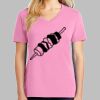 Ladies Core Cotton V Neck Tee Thumbnail