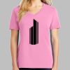 Ladies Core Cotton V Neck Tee Thumbnail