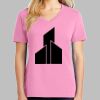 Ladies Core Cotton V Neck Tee Thumbnail