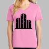Ladies Core Cotton V Neck Tee Thumbnail