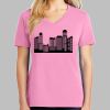 Ladies Core Cotton V Neck Tee Thumbnail
