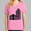 Ladies Core Cotton V Neck Tee Thumbnail