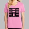 Ladies Core Cotton V Neck Tee Thumbnail