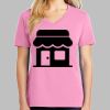 Ladies Core Cotton V Neck Tee Thumbnail