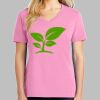 Ladies Core Cotton V Neck Tee Thumbnail