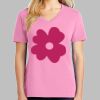 Ladies Core Cotton V Neck Tee Thumbnail