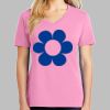 Ladies Core Cotton V Neck Tee Thumbnail
