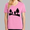 Ladies Core Cotton V Neck Tee Thumbnail