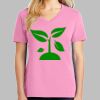 Ladies Core Cotton V Neck Tee Thumbnail