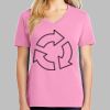 Ladies Core Cotton V Neck Tee Thumbnail
