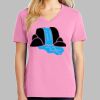 Ladies Core Cotton V Neck Tee Thumbnail