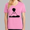Ladies Core Cotton V Neck Tee Thumbnail