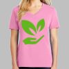 Ladies Core Cotton V Neck Tee Thumbnail