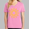 Ladies Core Cotton V Neck Tee Thumbnail