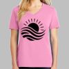 Ladies Core Cotton V Neck Tee Thumbnail