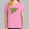 Ladies Core Cotton V Neck Tee Thumbnail