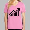 Ladies Core Cotton V Neck Tee Thumbnail