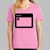 Ladies Core Cotton V Neck Tee Thumbnail