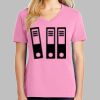 Ladies Core Cotton V Neck Tee Thumbnail
