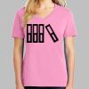 Ladies Core Cotton V Neck Tee Thumbnail