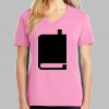 Ladies Core Cotton V Neck Tee Thumbnail