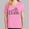 Ladies Core Cotton V Neck Tee Thumbnail