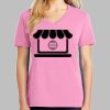 Ladies Core Cotton V Neck Tee Thumbnail