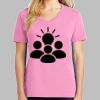 Ladies Core Cotton V Neck Tee Thumbnail