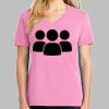 Ladies Core Cotton V Neck Tee Thumbnail