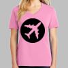 Ladies Core Cotton V Neck Tee Thumbnail