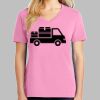 Ladies Core Cotton V Neck Tee Thumbnail