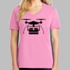 Ladies Core Cotton V Neck Tee Thumbnail