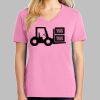 Ladies Core Cotton V Neck Tee Thumbnail