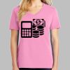 Ladies Core Cotton V Neck Tee Thumbnail