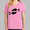 Ladies Core Cotton V Neck Tee Thumbnail