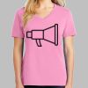 Ladies Core Cotton V Neck Tee Thumbnail