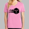 Ladies Core Cotton V Neck Tee Thumbnail