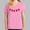 Ladies Core Cotton V Neck Tee Thumbnail