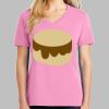 Ladies Core Cotton V Neck Tee Thumbnail