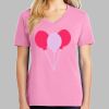 Ladies Core Cotton V Neck Tee Thumbnail