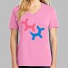 Ladies Core Cotton V Neck Tee Thumbnail