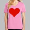 Ladies Core Cotton V Neck Tee Thumbnail